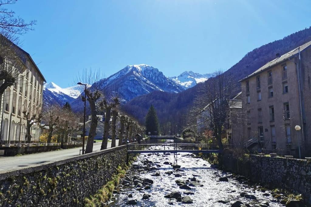 "Le Desman" Confortable T2 A La Montagne Face Aux Thermes Rando, Cure Aulus-les-Bains Exteriör bild