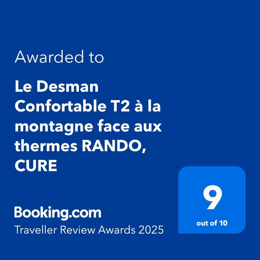 "Le Desman" Confortable T2 A La Montagne Face Aux Thermes Rando, Cure Aulus-les-Bains Exteriör bild